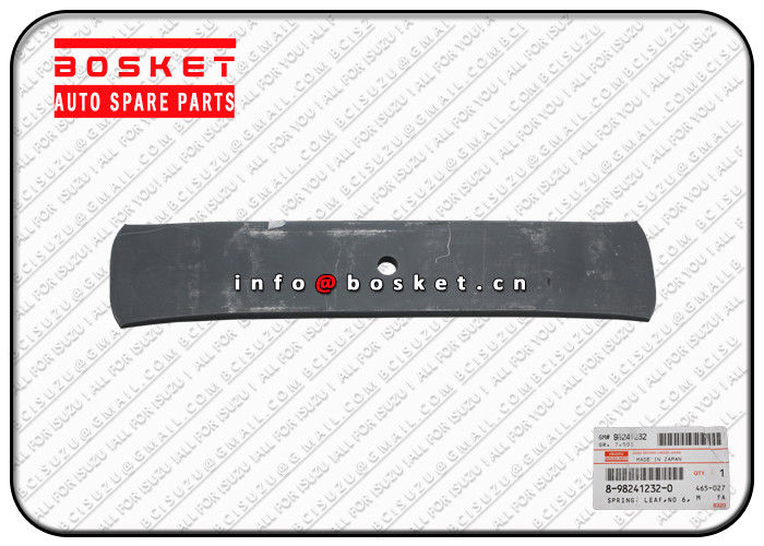 8982412320 8980943960 8-98241232-0 8-98094396-0 Rear Sub Number 6 Leaf Spring for ISUZU NPR