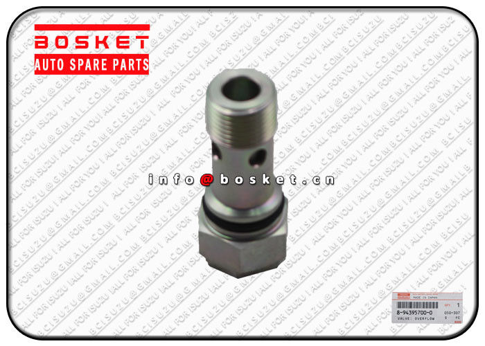 FVZ34 6HK1 Overflow Valve Isuzu Engine Parts 8943957000 8-94395700-0