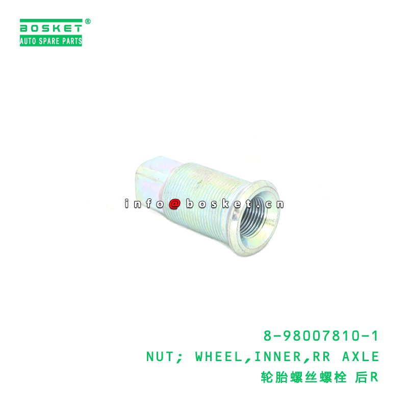 8-98007810-1 Rear Axle Inner Wheel Nut for ISUZU NPR 4HG1 8980078101