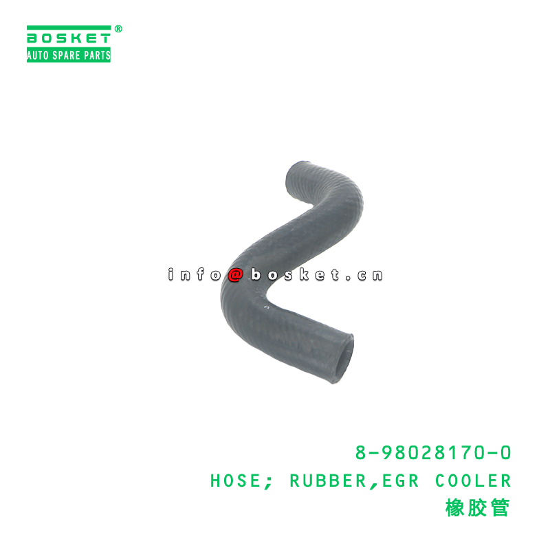 8-98028170-0 Exhaust Gas Recirculation Cooler Rubber Hose suitable for ISUZU   8980281700