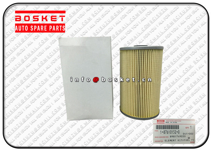 Fuel Filter Element Kit Isuzu Replacement Parts 1-87610152-0 8-98174903-0 1876101520 8981749030