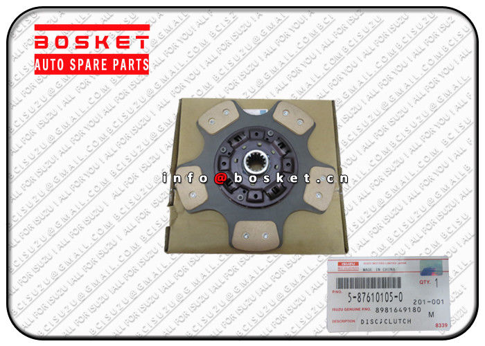 4HK1 Clutch Disc Isuzu Replacement Parts 5-87610105-0 8-98164918-0 5876101050 8981649180