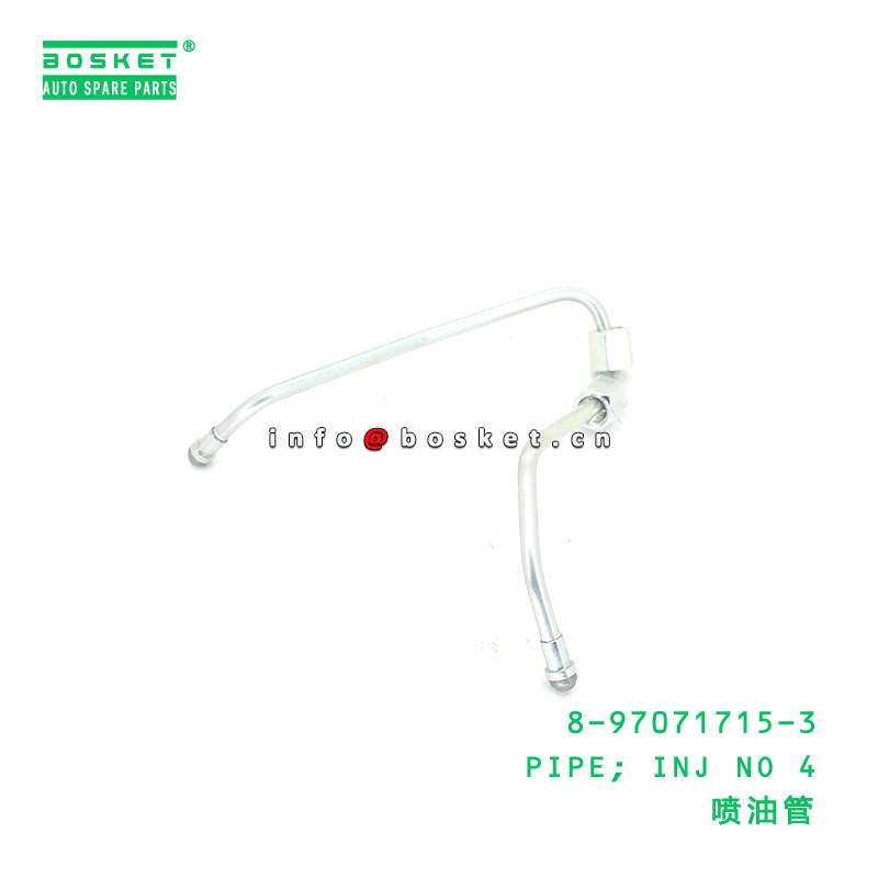 8-97071715-3 PIPE; INJ NO 4 suitable for ISUZU 8970717153