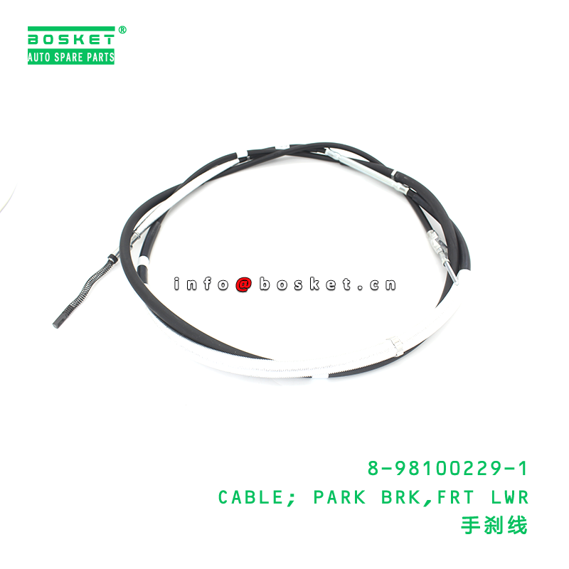 8-98100229-1 CABLE; PARK BRK,FRT LWR suitable for ISUZU 8981002291