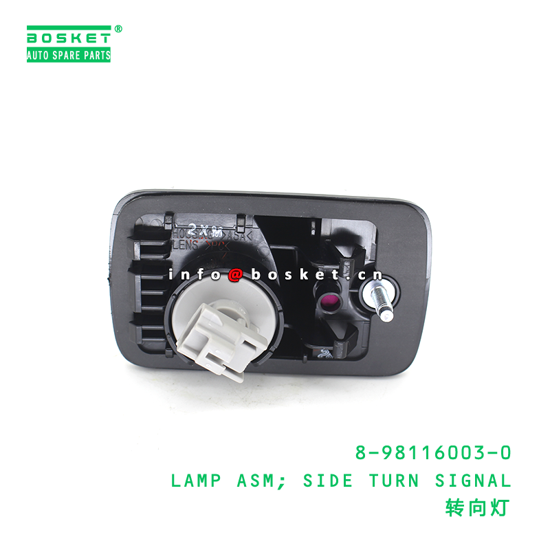 8-98116003-0 LAMP ASM; SIDE TURN SIGNAL suitable for ISUZU 8981160030