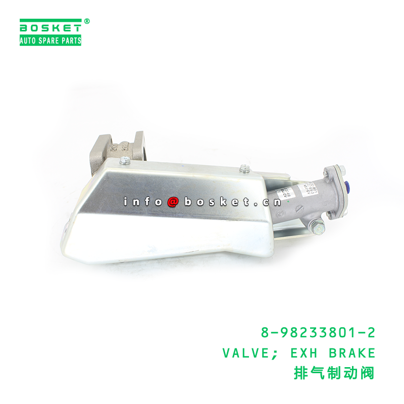 8-98233801-2 VALVE EXH BRAKE suitable for ISUZU 8982338012 Brake Valve