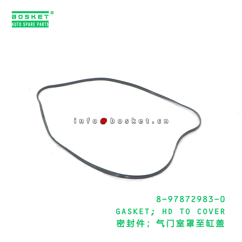 8-97872983-0 GASKET; HD TO COVER suitable for ISUZU 8978729830