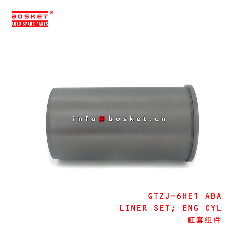 GTZJ-6HE1 ABA Liner Set Engine Cylinder Liner Set Suitable for ISUZU 6HE1 with 3 Months Warranty
