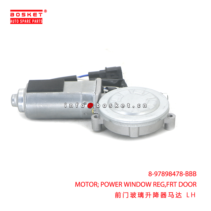 8-97898478-BBB MOTOR; POWER WINDOW REG,FRT DOOR suitable for ISUZU NKR 4JH1 4JB1 8978984780