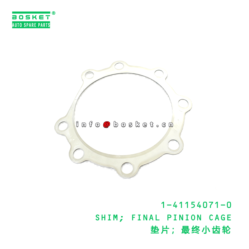 1-41154071-0 SHIM; FINAL PINION CAGE suitable for ISUZU   1411540710