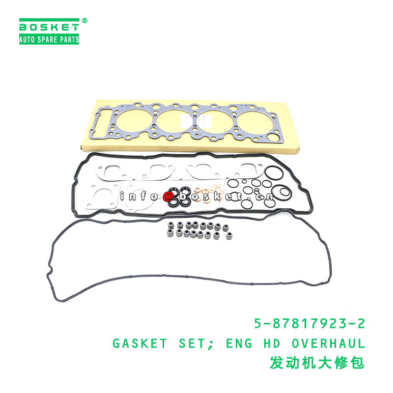 5-87817923-2 GASKET SET; ENG HD OVERHAUL suitable for ISUZU   5878179232