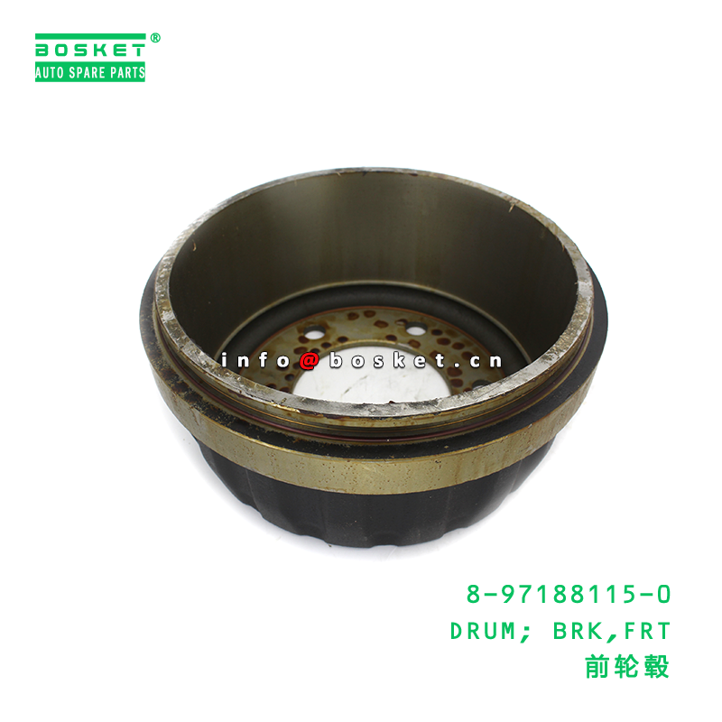 8-97188115-0 DRUM; BRK,FRT suitable for ISUZU 4HK1 8971881150