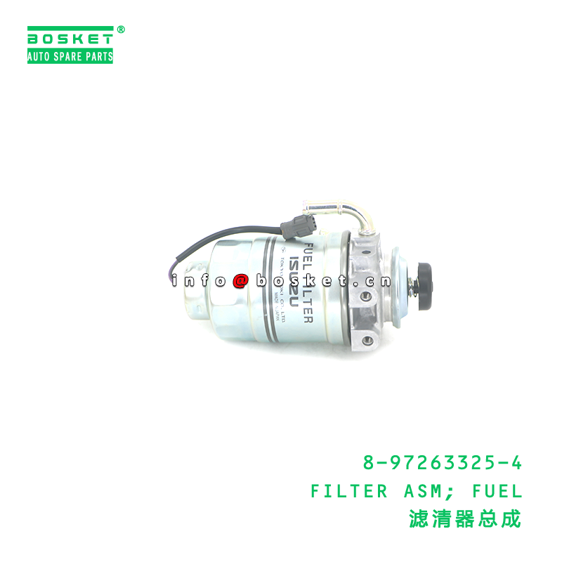 8-97263325-4 FILTER ASM; FUEL suitable for ISUZU 8972633254