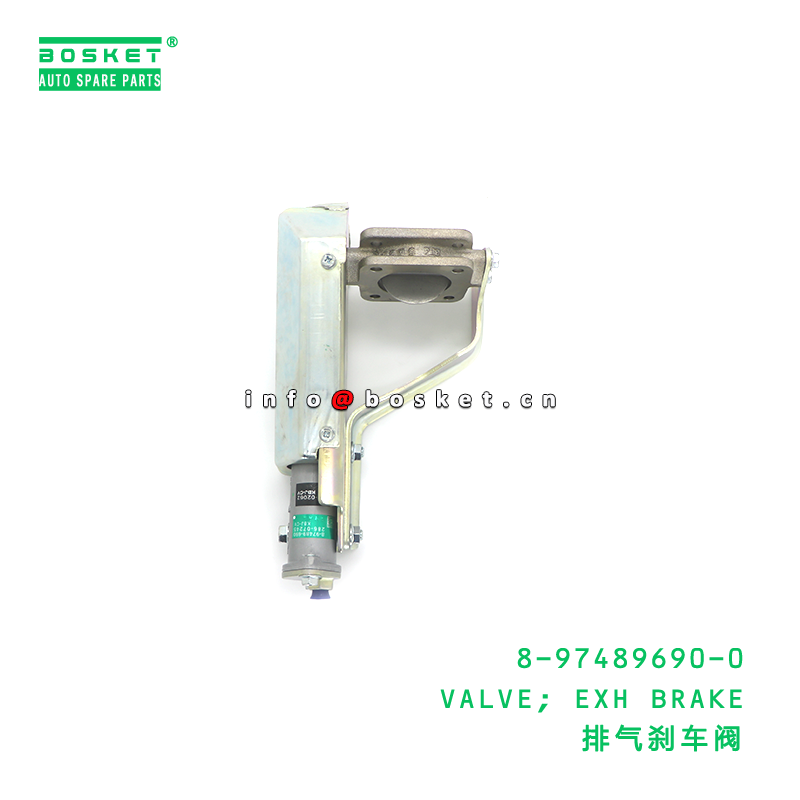 8-97489690-0 VALVE; EXH BRAKE suitable for ISUZU 8974896900
