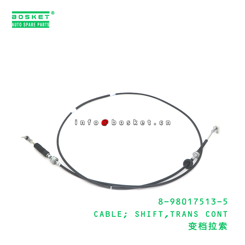 8-98017513-5 CABLE; SHIFT,TRANS CONT suitable for ISUZU 8980175135