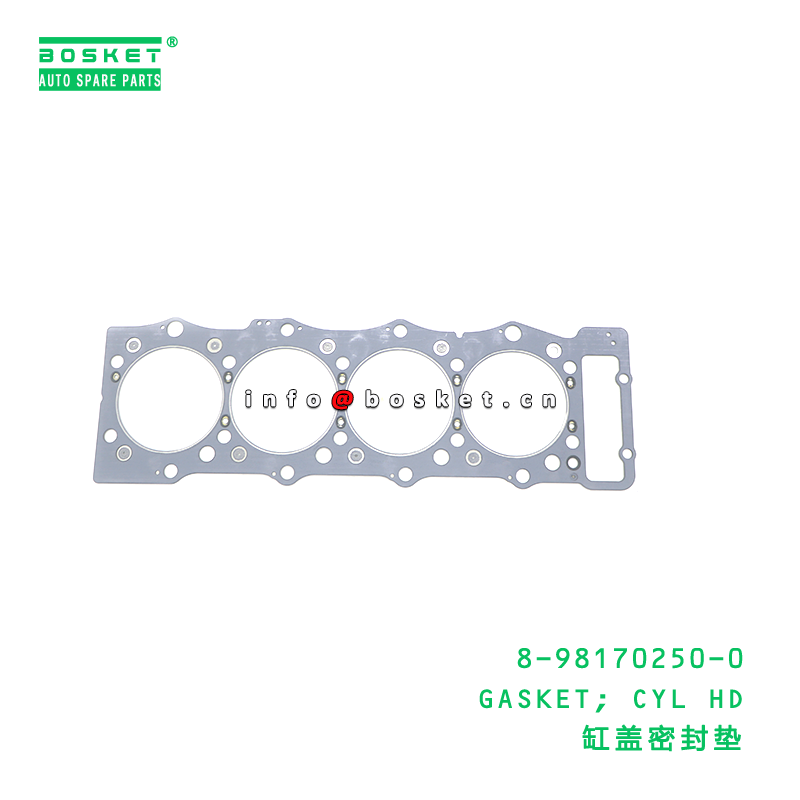 8-98170250-0 GASKET; CYL HD suitable for ISUZU 8981702500