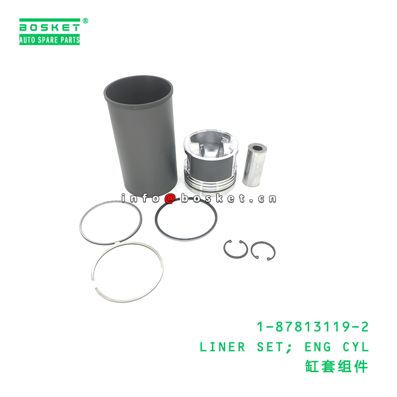 1-87813119-2 LINER SET; ENG CYL suitable for ISUZU NPR 700P 4HK1 1878131192