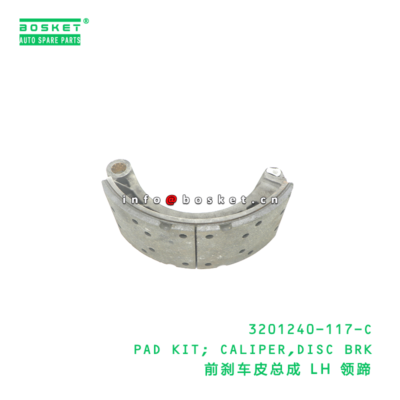 ISUZU FVR34 VC46 6UZ1 Brake Pad Kit with 3 Months Warranty and Neutral Box Packaging