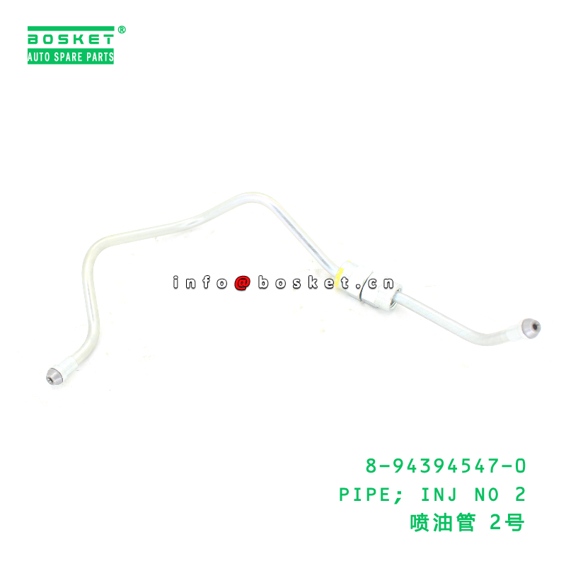 8-94394547-0 PIPE; INJ NO 2 suitable for ISUZU   8943945470