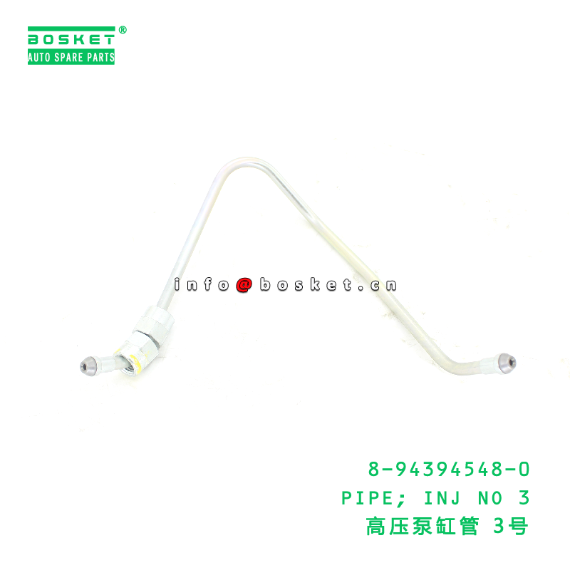 8-94394548-0 PIPE; INJ NO 3 suitable for ISUZU MR133 6HH1 8943945480