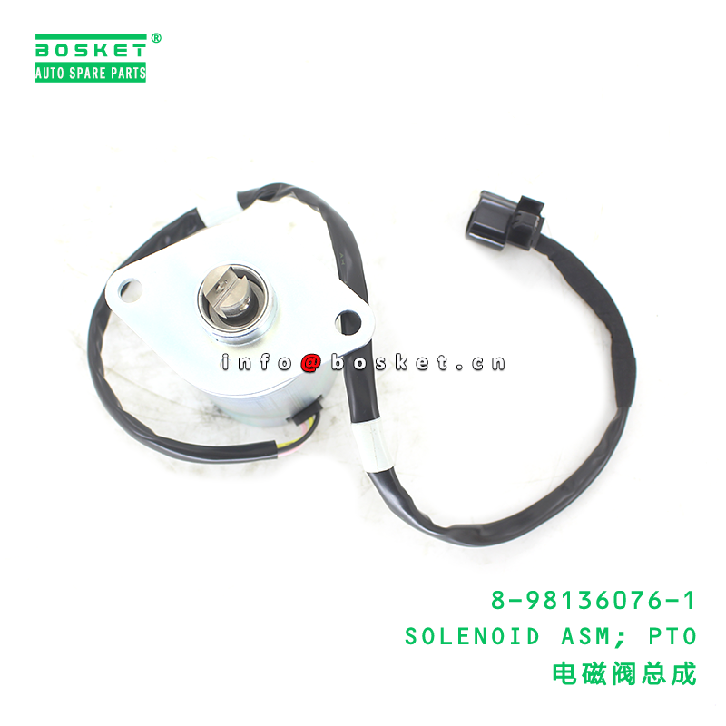 8-98136076-1 SOLENOID ASM; PTO suitable for ISUZU   8981360761