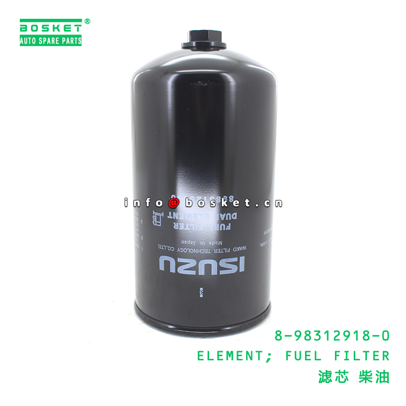 8-98312918-0 ELEMENT; FUEL FILTER suitable for ISUZU  6WG1 8983129180