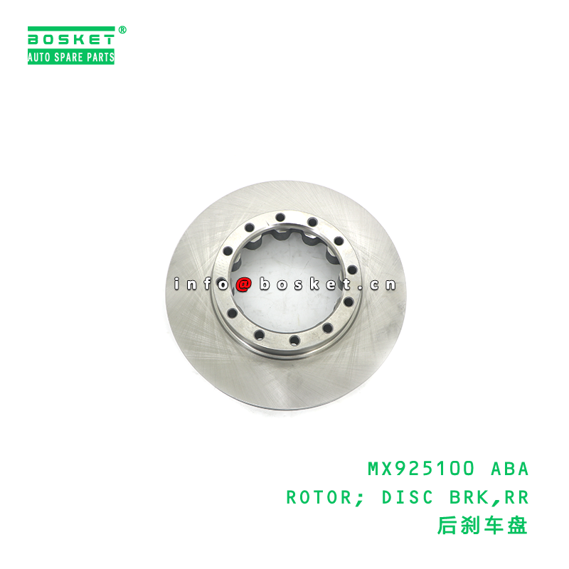 MX925100 ABA ROTOR; DISC BRK,RR suitable for FUSO MX925100 ABA
