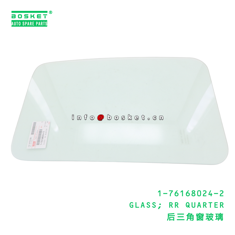 1-76168024-2 GLASS; RR QUARTER suitable for ISUZU CXZ81 10PE1 1761680242
