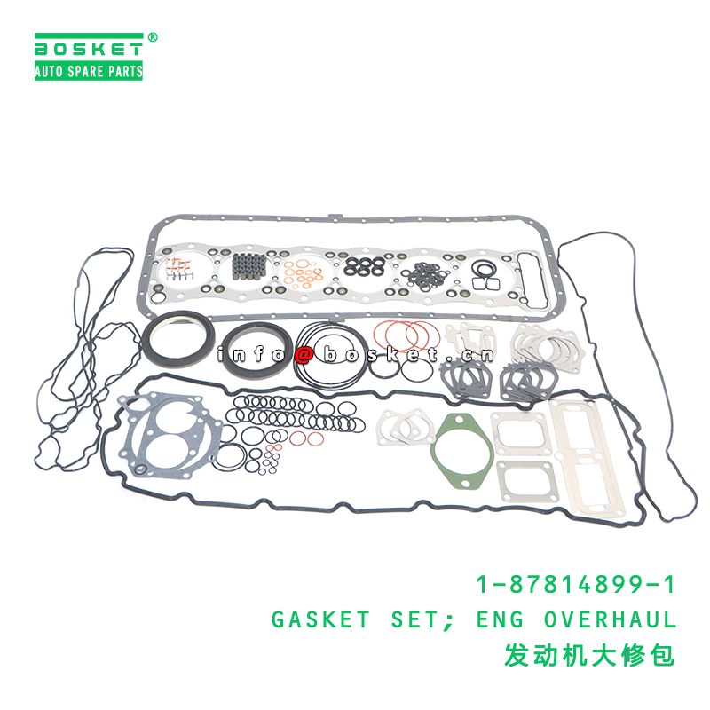 1-87814899-1 GASKET SET; ENG OVERHAUL suitable for ISUZU 6UZ1 1878148991