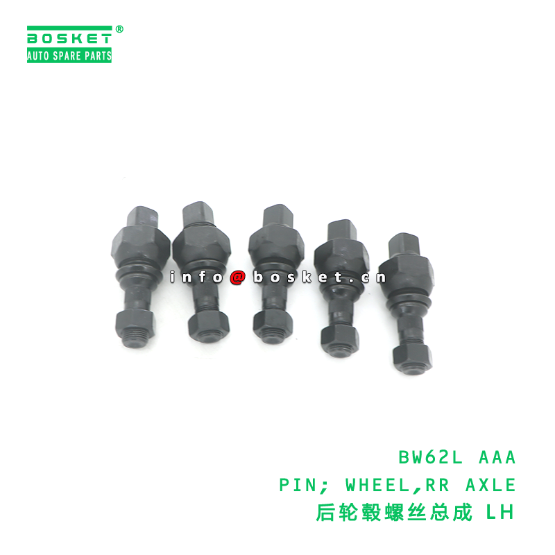 BW62L AAA Compatible Rear Axle Wheel Pin with FUSO CANTER Fitment and 3 Months Warranty Wheel Axle Pin