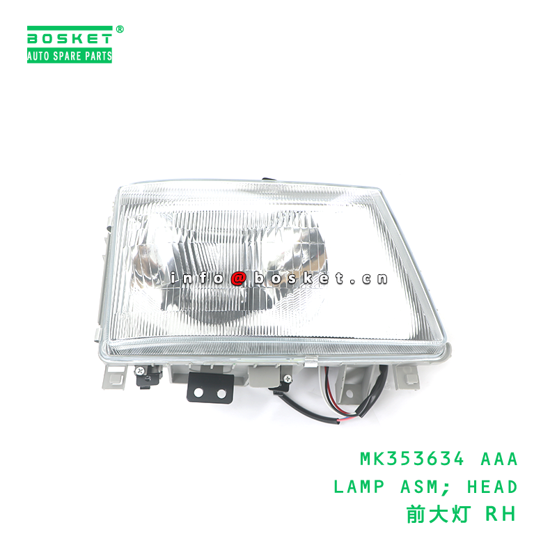 MK353634 Head Lamp Assembly FUSO Compatible Headlight Assembly with 3 Months Warranty