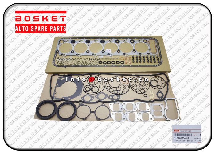 1-87813065-2 1-87815607-0 1878130652 1878156070 Engine Overhaul Gasket Set Suitable for ISUZU 6HK1