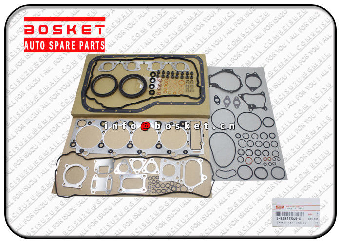 5-87815345-0 5-87817248-0 5-87817880-0 5878153450 5878172480 5878178800 Engine Overhaul Gasket Set Suitable for ISUZU 4H