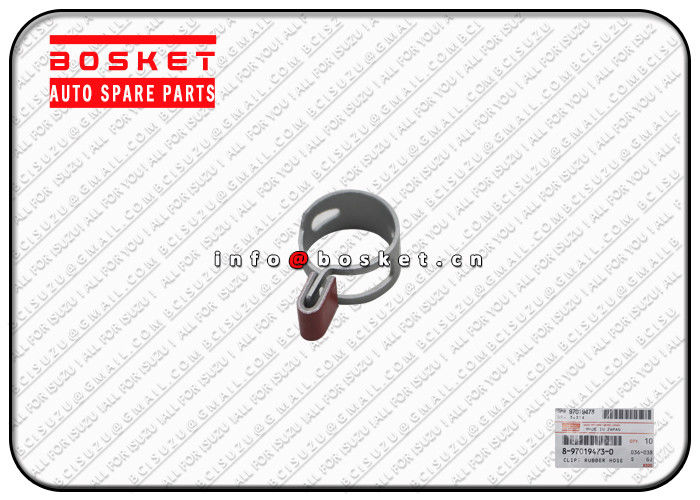 8-97019473-0 8970194730 Isuzu Engine Parts Rubber Hose Clip For 4JJ1 FRR FTR