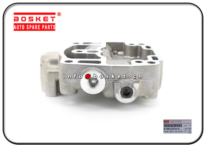 ISUZU CXZ51 8-98167016-0 1-19110072-0 8981670160 1191100720 Air Compressor Cylinder Head Assembly