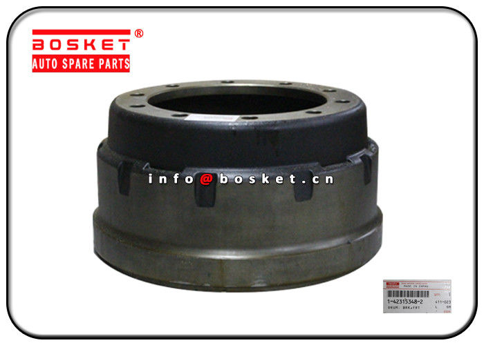 Front Brake Drum Truck Chassis Parts 1-42315348-2 1423153482 For ISUZU FVR FVZ