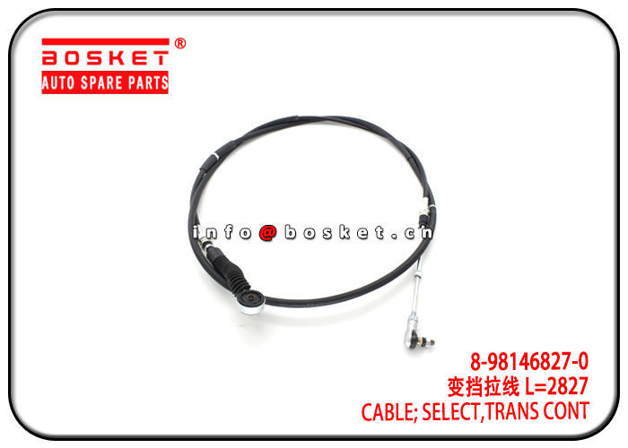 ISUZU 4JB1T NMR 8-98146827-0 8-98038454-0 8981468270 8980384540 Transmission Control Select Cable