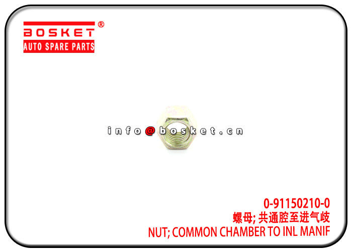 0-91150210-0 0911502100 Common Chamber To Inlet Manif Nut Suitable for ISUZU 4JB1 NKR55