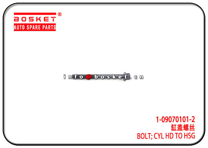 1-09070101-2 1090701012 Cylinder Head To Housing Bolt For ISUZU 6BG1T MRMT