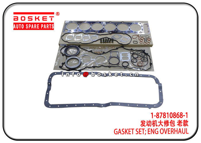 Engine Overhaul Gasket Set For ISUZU 6HE1 FSR 1-87810868-1 1-87811621-0 1878108681 1878116210