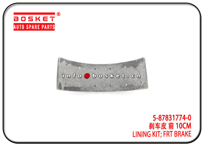 5-87831774-0 5-87870028-0 5878317740 5878700280 Front Brake Lining Kit Suitable for ISUZU 4HF1 K4459 NPR66