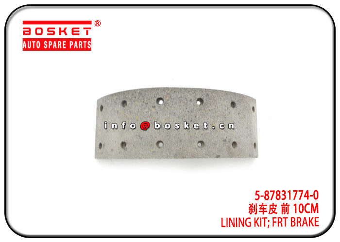 5-87831774-0 5-87870028-0 5878317740 5878700280 Front Brake Lining Kit Suitable for ISUZU 4HF1 K4459 NPR66