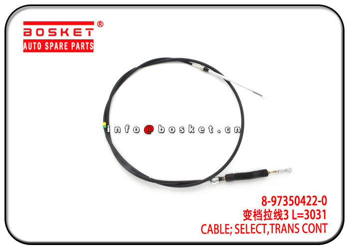 ISUZU 4HF1 NPR MYY5T 8-97350422-0 8973504220 Transmission Control Select Cable