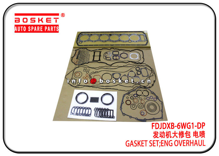 Engine Overhaul Gasket Set Isuzu Truck Parts 6WG1 FDJDXB-6WG1-DP FDJDXB6WG1DP