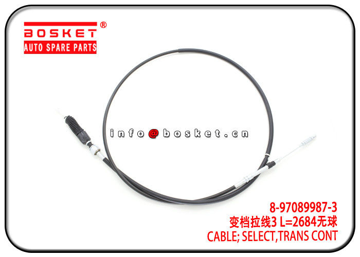 8-97089987-3 8970899873 Transmission Control Select Cable For ISUZU 4JB1 MSB5M NKR55