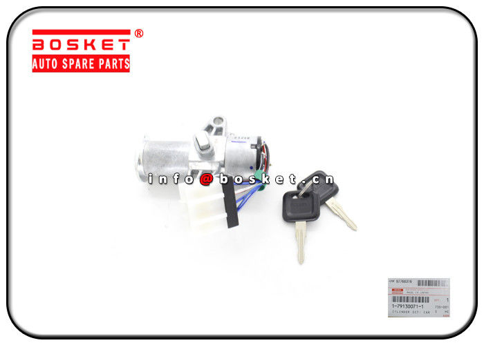 Car Lock Cylinder Set For ISUZU CXZ81 FVR34 1-79130071-1 1-79138201-1 1791300711 1791382011