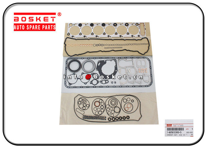 Isuzu Engine Overhaul Gasket Set 1-87815393-3 1-87812316-1 1-87812068-1 1878153933 1878123161 1878120681