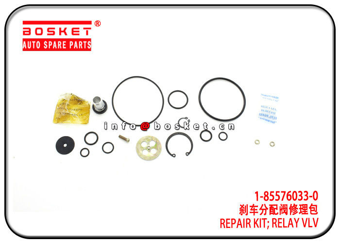 1-85576033-0 1855760330 Isuzu CXZ Parts Relay Valve Repair Kit For 10PE1 CXZ81