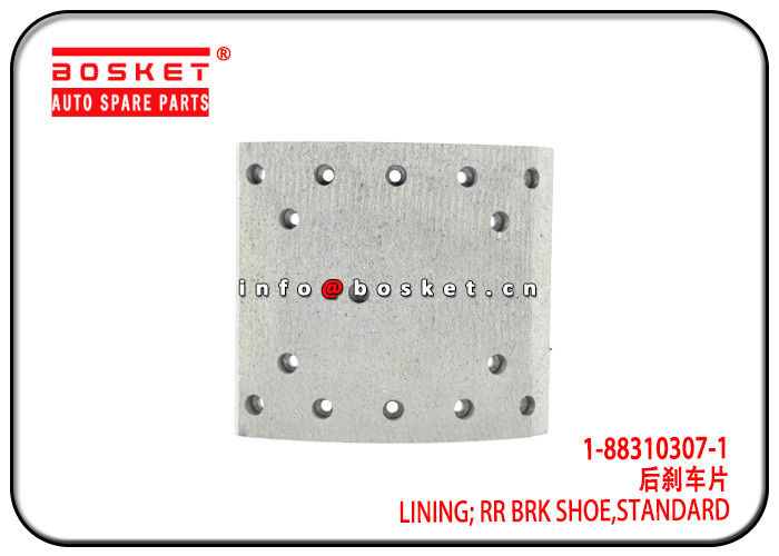 1-88310307-1 1883103071 Standard Rear Brake Shoe Lining For ISUZU 6WF1 CXZ51K