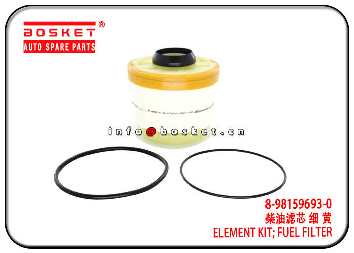 ISUZU 4KH1 NKR77 Fuel Filter Element Kit 8-98159693-0 8981596930